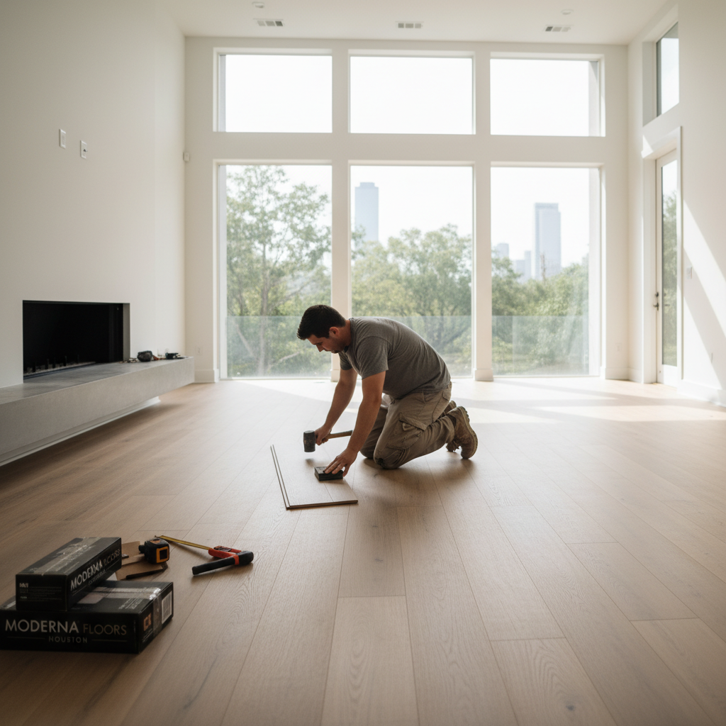 Professional Flooring Installation Sugarland TX - Tell Projects