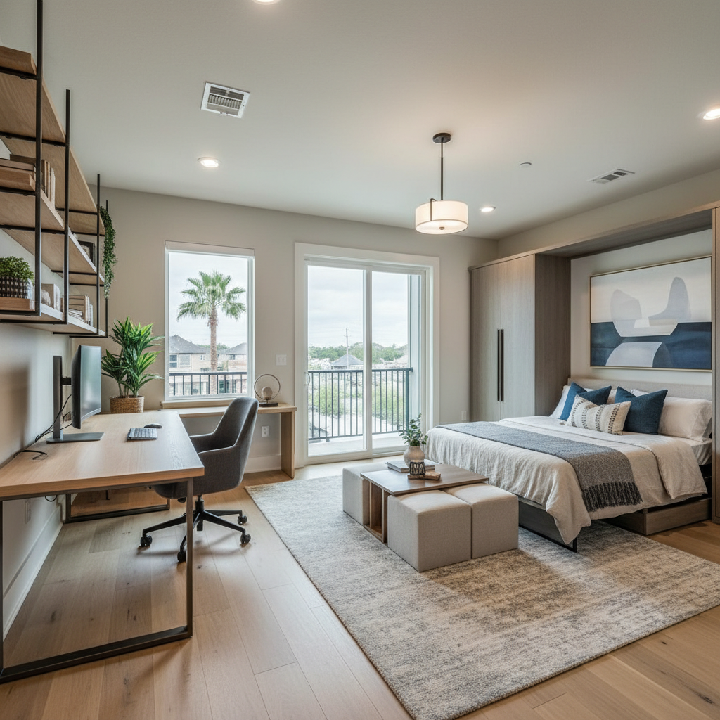 Multi-Purpose Room Design - Tell Projects Sugarland TX